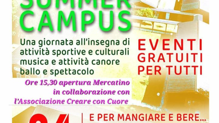 Mercatino Summer Campus Chivasso​